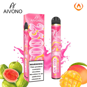 Pure Cobalt Battery Aivono Aim Stick 2500 Puffs