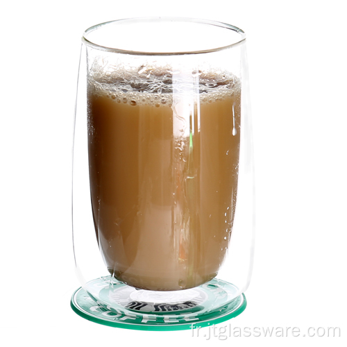 Tasse en verre de café de boisson de 200 ml