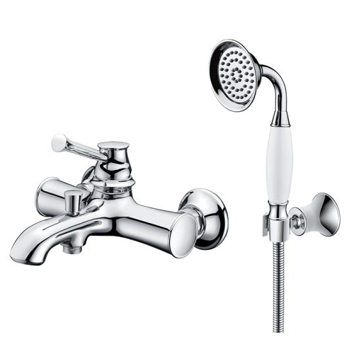Wall Mount Single Handle Bathtub Faucets With Sprayer