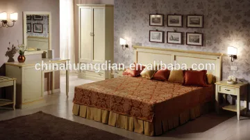 New design modern wooden wholesale hotel bedroom furniture HDBR1051