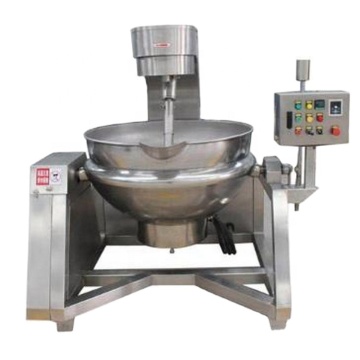 Commercial Electromagnetic Heating Planetary Stirring Tilt Pot for Chili Sauce Processing