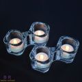 Glass Twins Tealight Holder