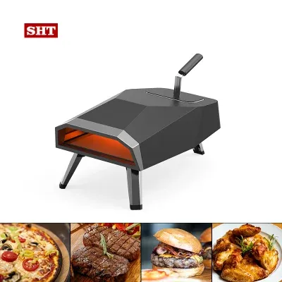 Commercial Portable 12" Outdoor Woo Pellets Pizza Oven with Stone