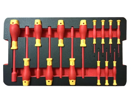 VDE 14pcs nuts and precision screwdriver