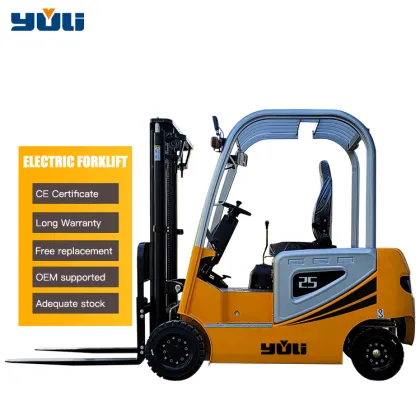YULI Electric Forklifts: 1.5T to 3T Capacity
