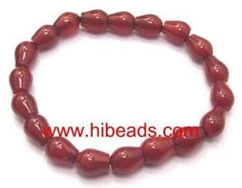 raindrop agate jewelry beads fit bracelet