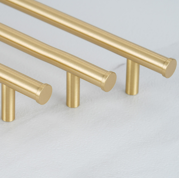 brass round cabinet knob