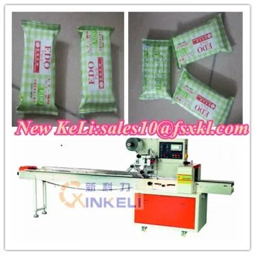 Lemon sanwish biscuit flow packaging machine