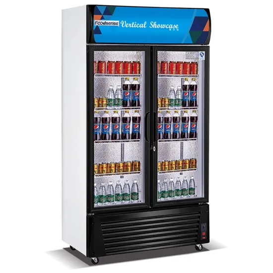 Supermarket Convenience Store Commercial Sliding Door Upright Drinks Cooler Display Cabinet Freezer