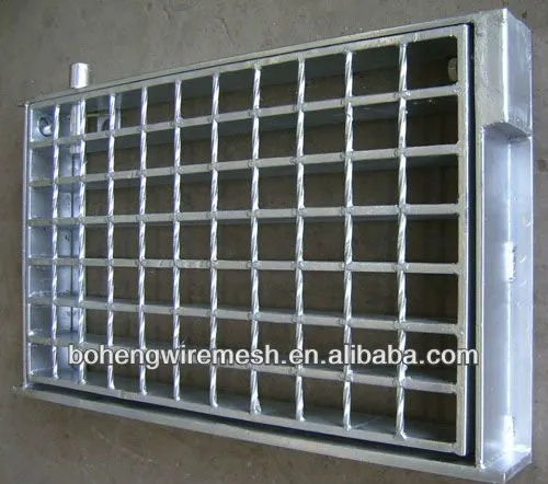 2014 Hot Sale Galvanized Steel Grating Drain Cover Steel grating Ditch Cover Grating Trench Cover