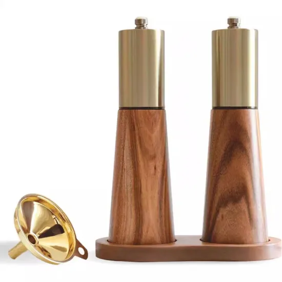 Y806 Wooden Pepper Mill and Salt Mill with Ceramic Rotor: A Premium Wood Pepper Milling Experience