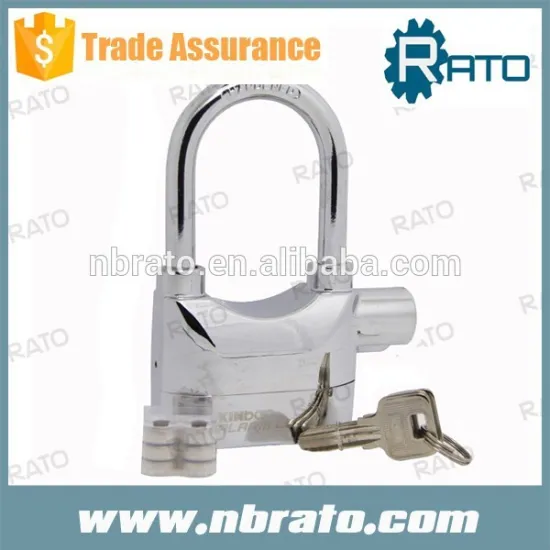 RP-122 long silver alarm door lock