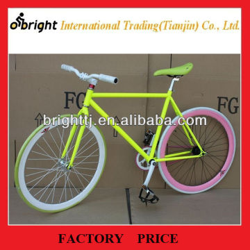 Hot selling Fixed gear bike,700cx23c,single speed,colorful