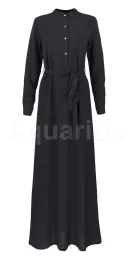 Button A Line Dress