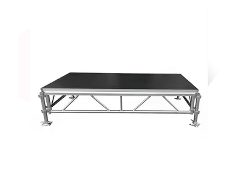 Lightweight Aluminum Frame Collapsible Stage