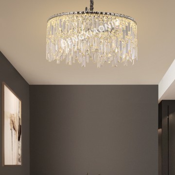 Moderne luxe led kroonluchter hanglamp - hoogwaardige kristal/glasontwerp