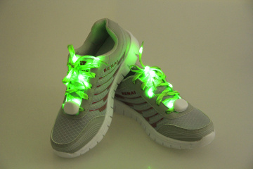 LED Nylon Shoelace Lights Flat Belt Ribbon for Bracelet Dog Collar