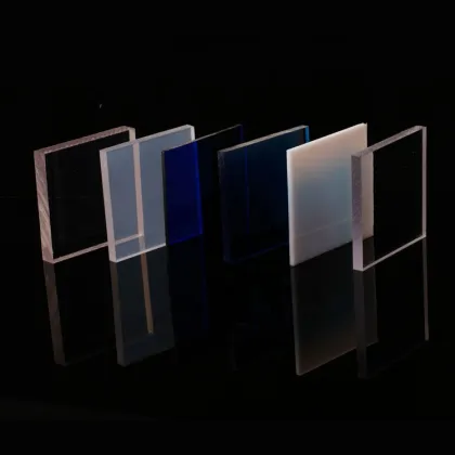 Polycarbonate color sheet roofing awing panel