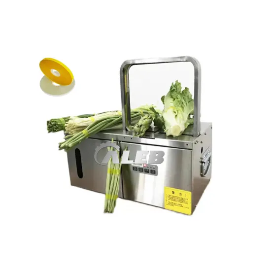 Automated Bundling Machine for Efficient Vegetable Packing and Tying