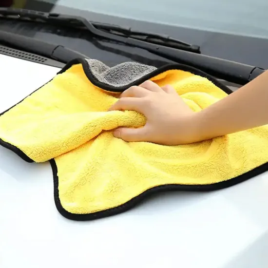 Fast Delivery: 40x40 cm Microfiber Car Drying Towel for Cleaning