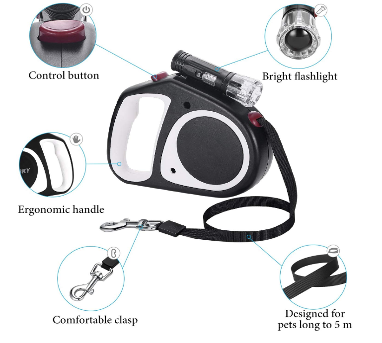 Retractable Long Dog Leash