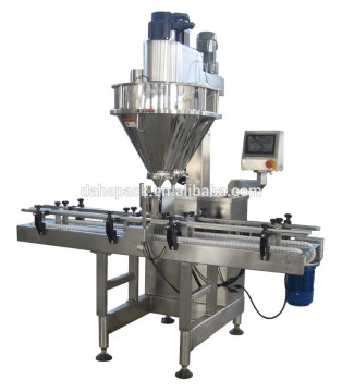 Automatic Dual-lane Banana Powder Bottles&Cans Filling Machine,Auger Filling Machine