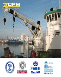 Hydraulic Fixed Ship Deck Crane