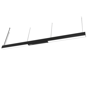 Luminária pendente linear de LED branco