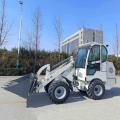 Baterai pemuat roda 4WD 400kg mini elektrik loader