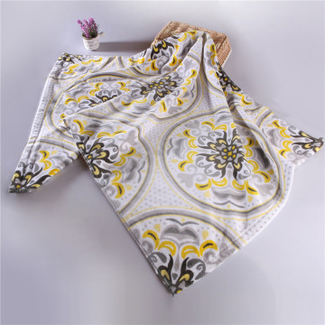 New 3 piece 100% Cotton printed bath towel set with low price
