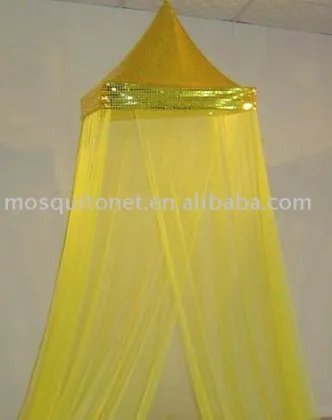 Golden top mosquito net