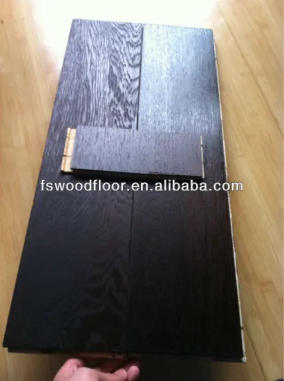 click lock& fumed oak engineered flooring