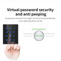 Biometryczny cyfrowy uchwyt domowy Fingprint Indoor Block