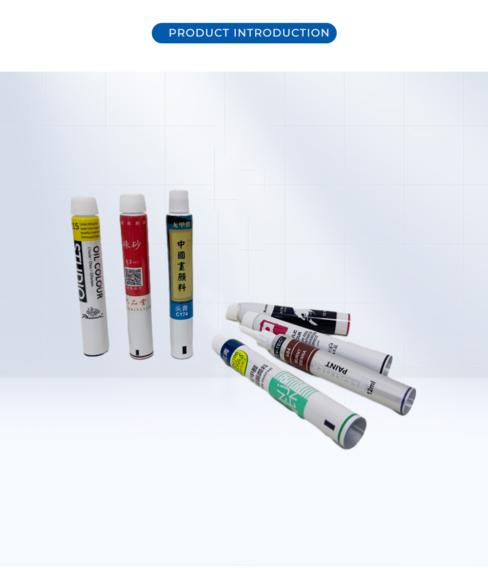 Assorted Paint Laminated Aluminum Tubes X