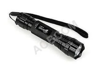 395-410nm Aluminum Uv Led Flashlight Uv 502b With 18650 Battery, 3.7v-4.2v Cree Led Uv Flashlight