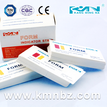 Disposible Medical Indicator Card for Formaldehyde