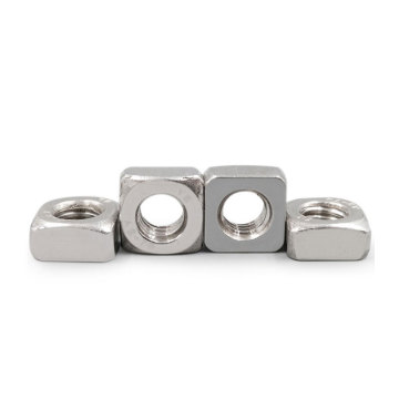 Factory Direct Sales: High Precision Stainless Steel Galvanized Square Thin Nuts