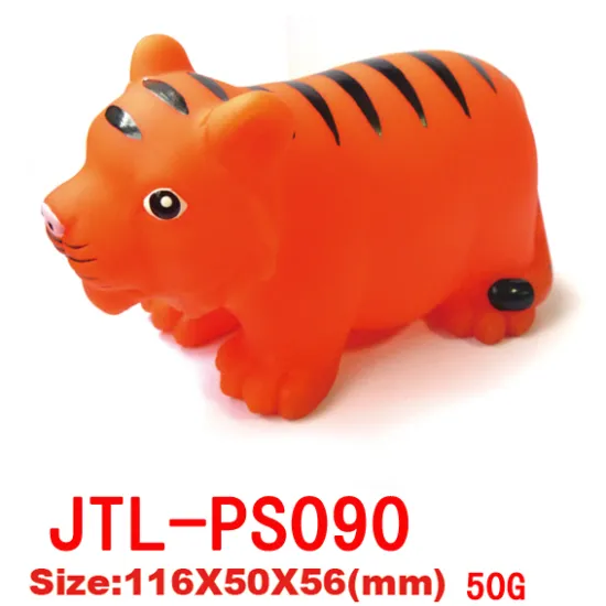 Plastic Rubber PVC Tiger Toys