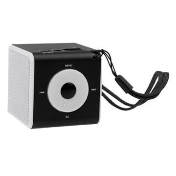 Mini Multifunction LCD Screen Display Speaker with Remote Control