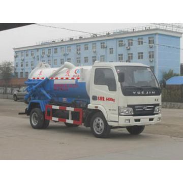 YUEJIN Small 3CBM Camión de succión de aguas residuales
