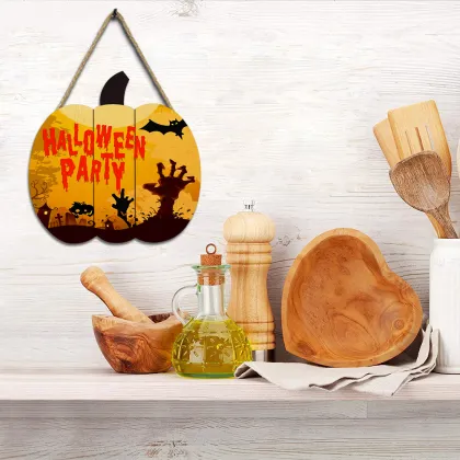 Custom Halloween Wooden Wall Signs & Wood Crafts
