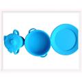 Children's Silicone tableware anti scald and heat insulation