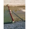 Barrera de seguridad en la carretera al aire libre Trafficación de agua de inundación