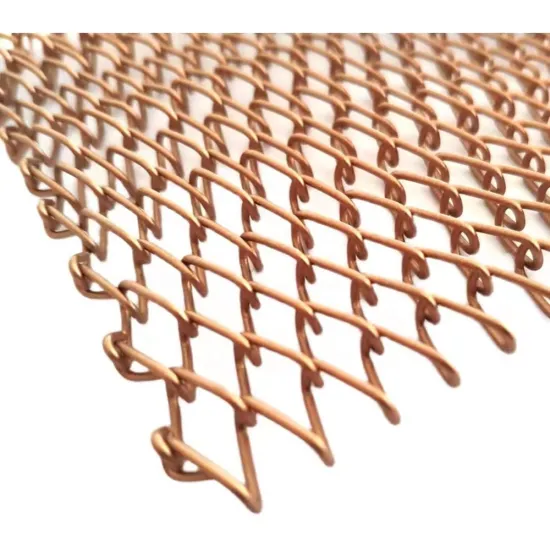 Aluminum Metal Mesh Coil Drapery Curtains