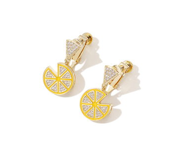 Stylish Cute Versatile Lemon Ear Clip