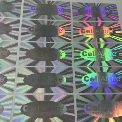 Custom 2D / 3D Medicine Holographic sticker
