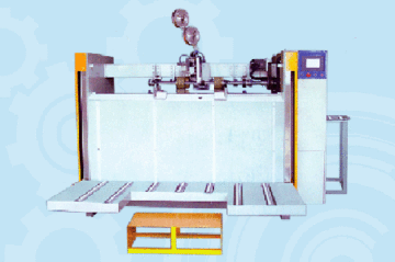 Semi-auto high speed carton stapler machine