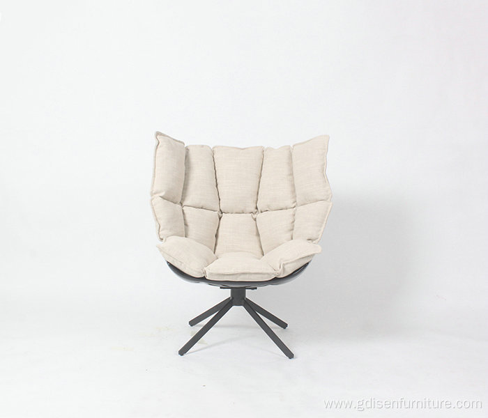 Modern husk Swivel Armchair