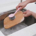 Cepillo para lavar lavavajillas de alambre de acero inoxidable