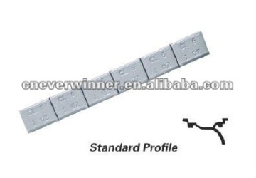 Pb adhesive wheel weight 1ozx6 , stick on weights